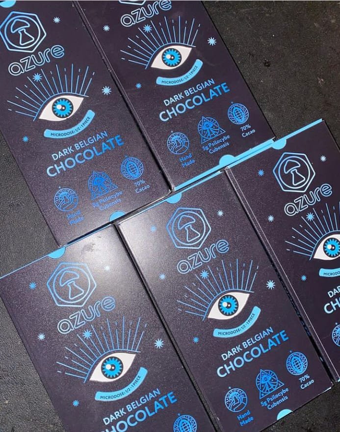 Azure Mushroom Chocolate Bar - Image 2